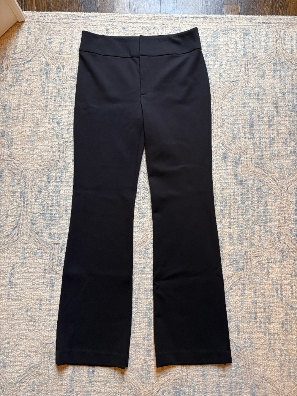 Donna Karan flare black pants